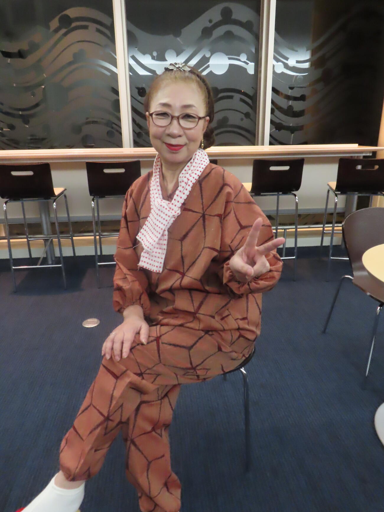 舞台「サンズリバーサイド」で女優デビューした2代目松鶴家千とせ