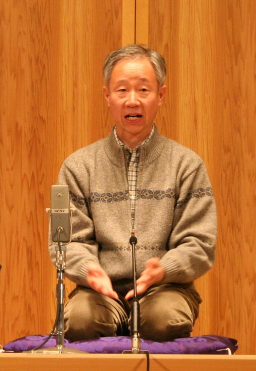 桂米輔さん（2007年3月撮影）