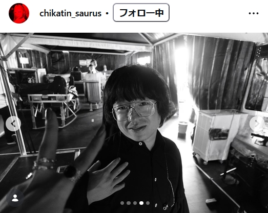 CHIKAのインスタグラムから