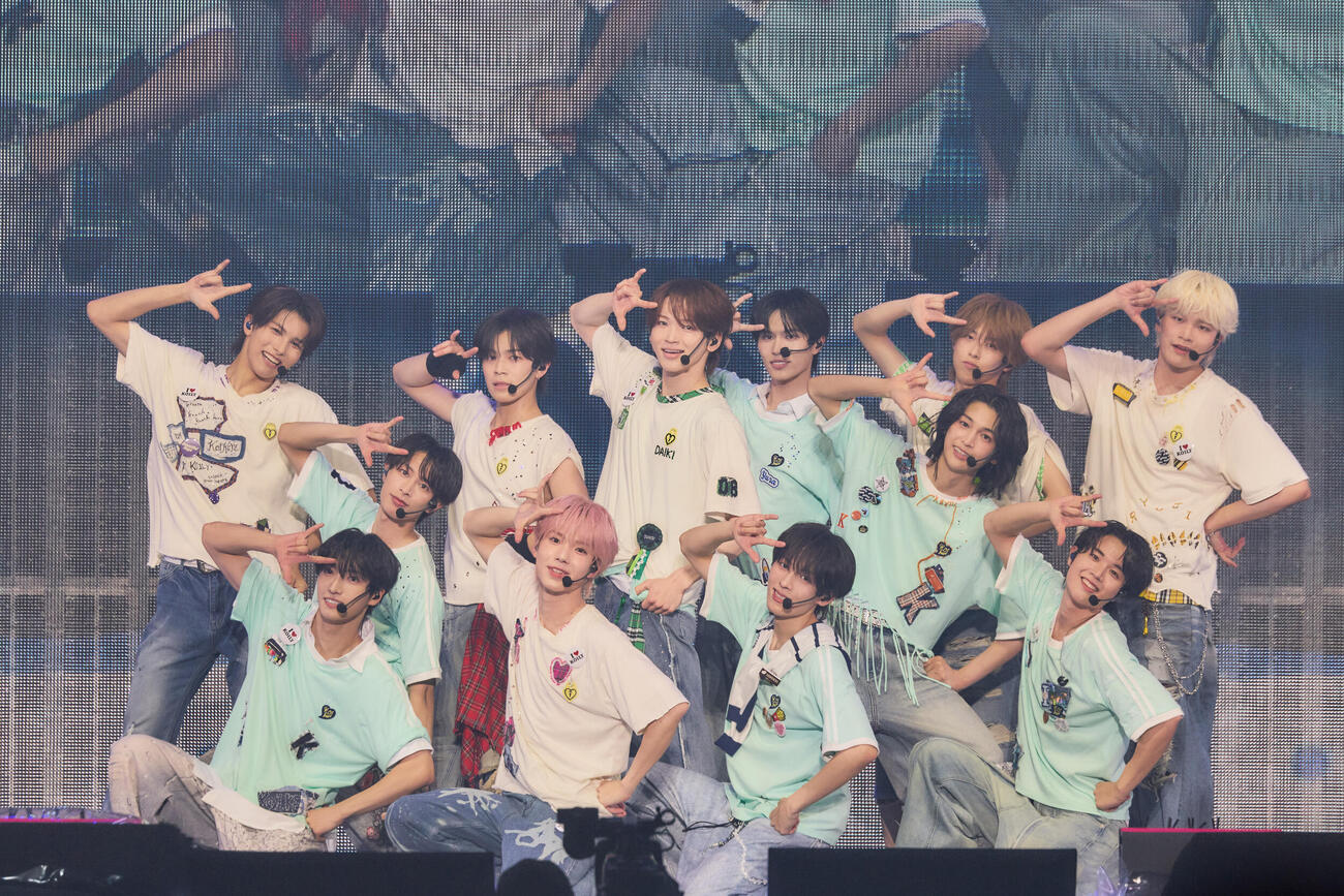 トヨタアリーナ東京で「2026 KO1KEYZ 1ST FAN MEETING」を行ったKO1KEYZ（（C）LAPONE ENTERTAINMENT）