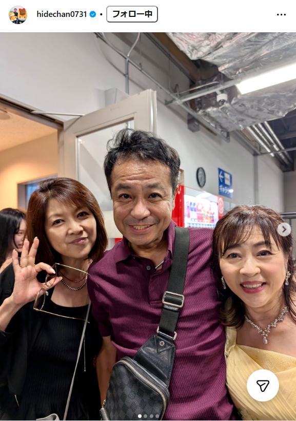 中山秀征のインスタグラムから