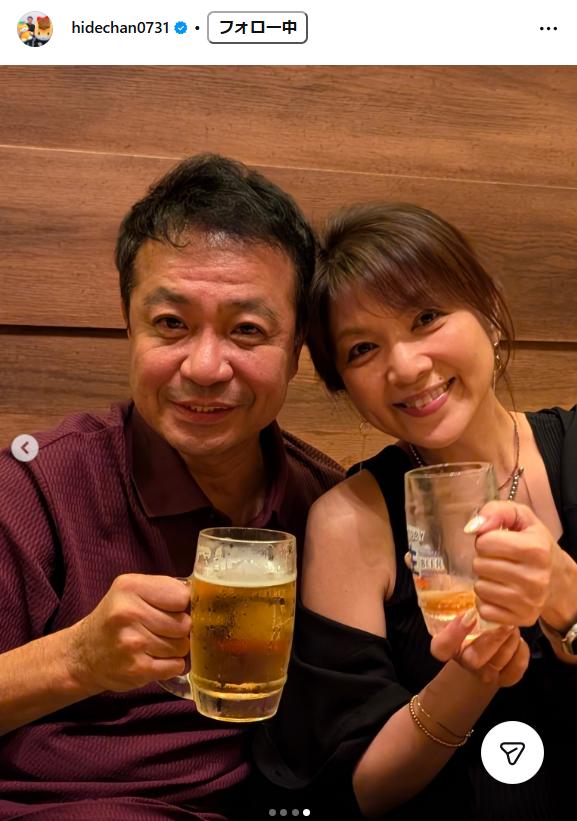 中山秀征のインスタグラムから
