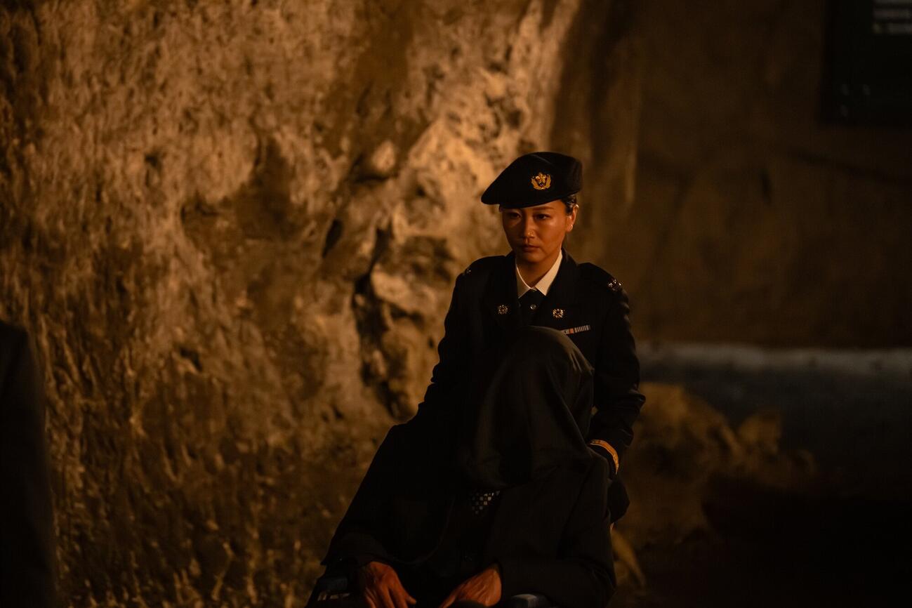 「VIVANT」に兵士役でサプライズ出演した大塚愛（C）TBS