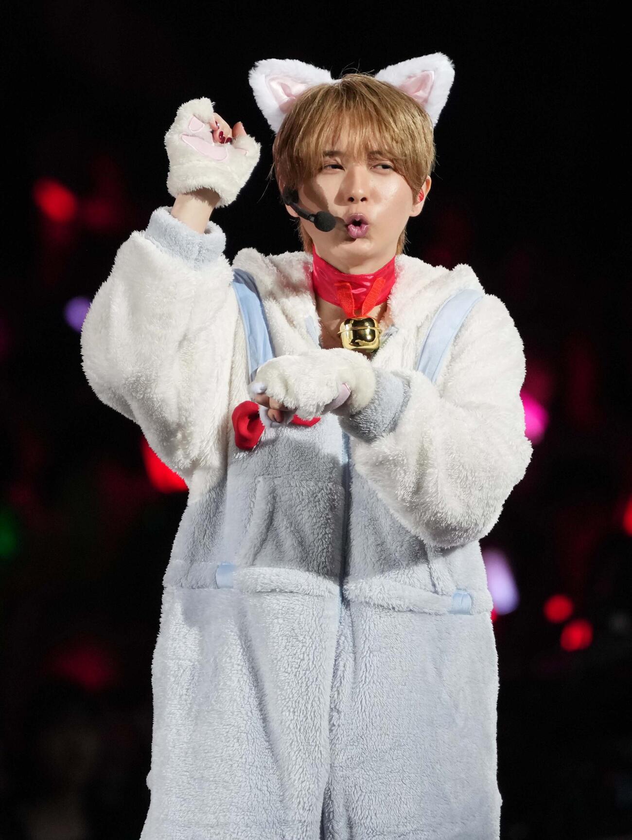 アリーナツアー2026 NEO CLASSICS有明アリーナ公演に臨むKEY TO LIT井上瑞稀（撮影・小沢裕）