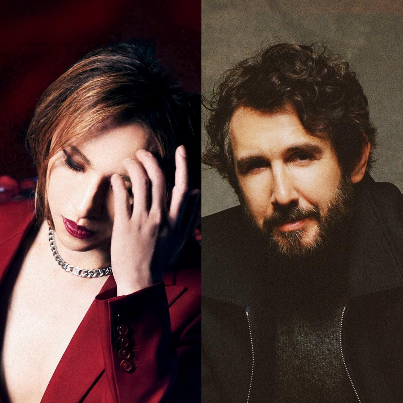 「Forever Love」を歌唱したYOSHIKIとジョシュ・グローバン