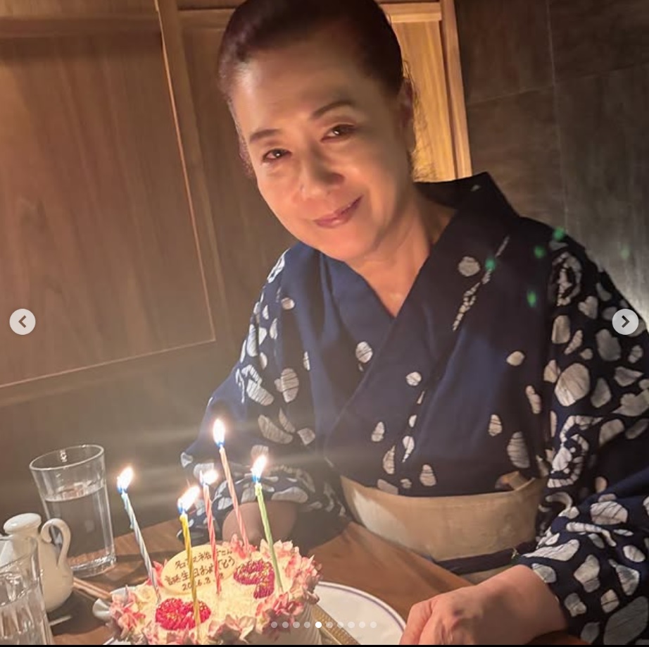 名取裕子のインスタグラムから