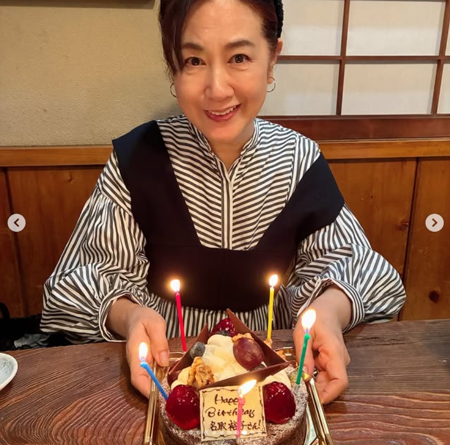 名取裕子のインスタグラムから