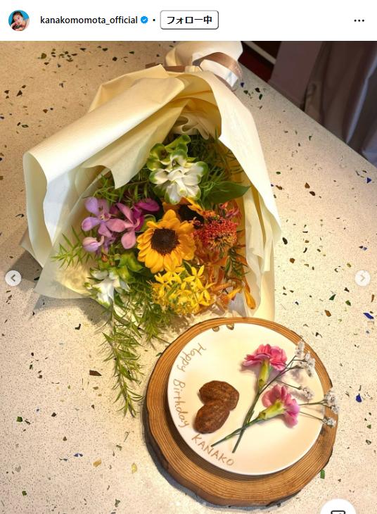 百田夏菜子のインスタグラムから