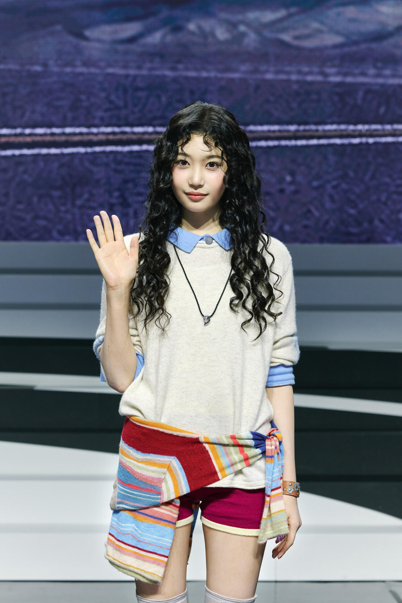 デビュー記念メディアショーケースに出席したSAKI（（P）＆（C）ABD）