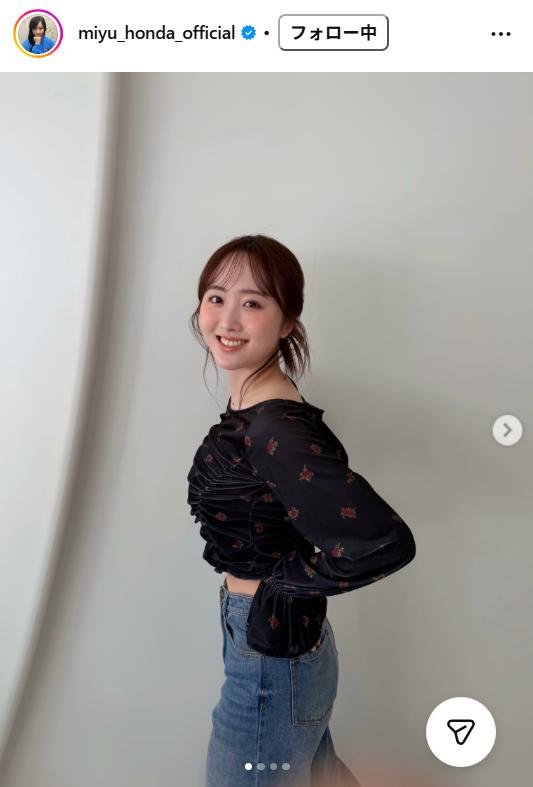 本田望結のインスタグラムから