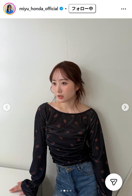 本田望結のインスタグラムから