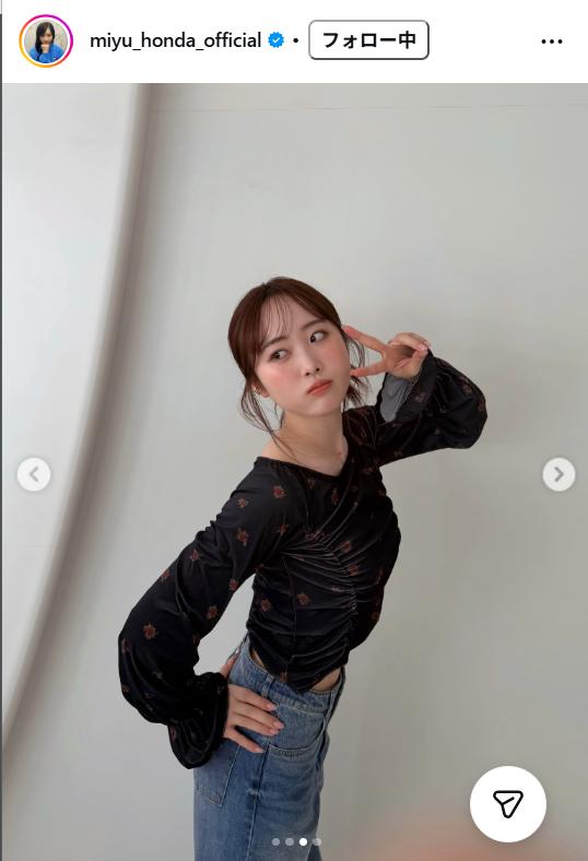 本田望結のインスタグラムから
