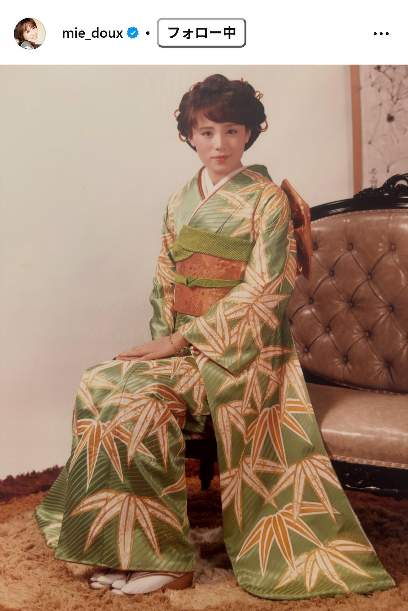 未唯mieのインスタグラムから