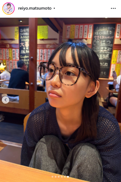 松本麗世のインスタグラムから