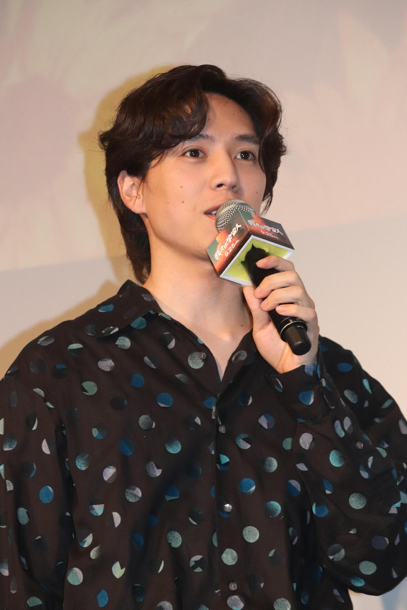 映画「我々は宇宙人」ジャパンプレミアに出席した板東龍汰