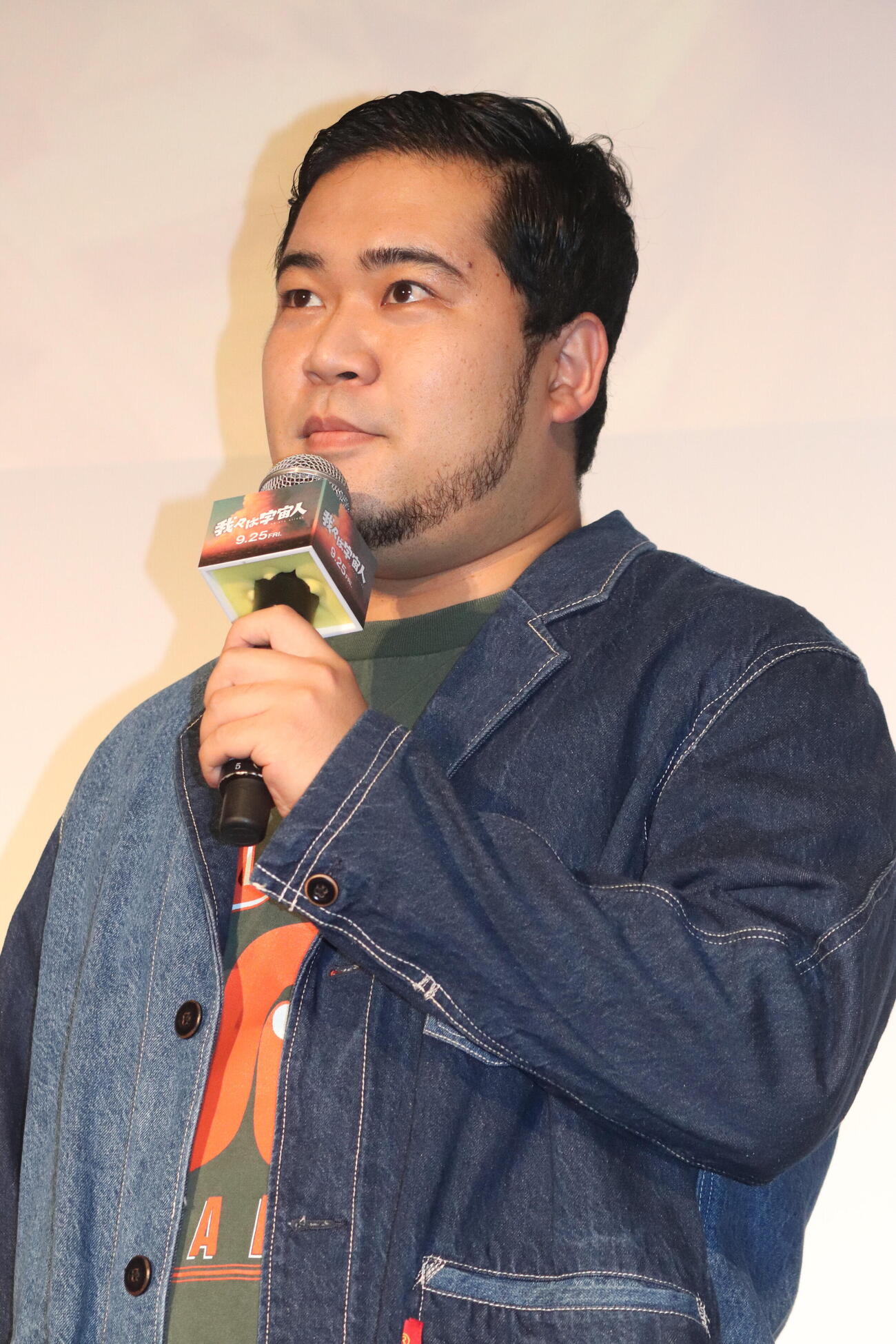 映画「我々は宇宙人」ジャパンプレミアに出席した松井ケムリ