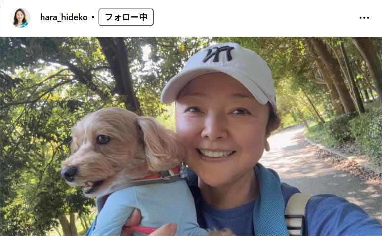 原日出子のインスタグラムから