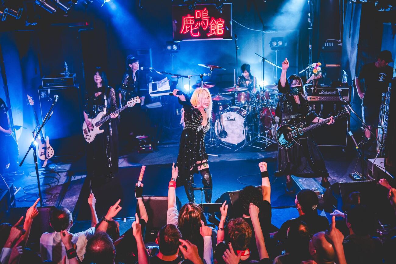 昨年、目黒・鹿鳴館でデビュー日記念ライブを行ったSHOW－YA