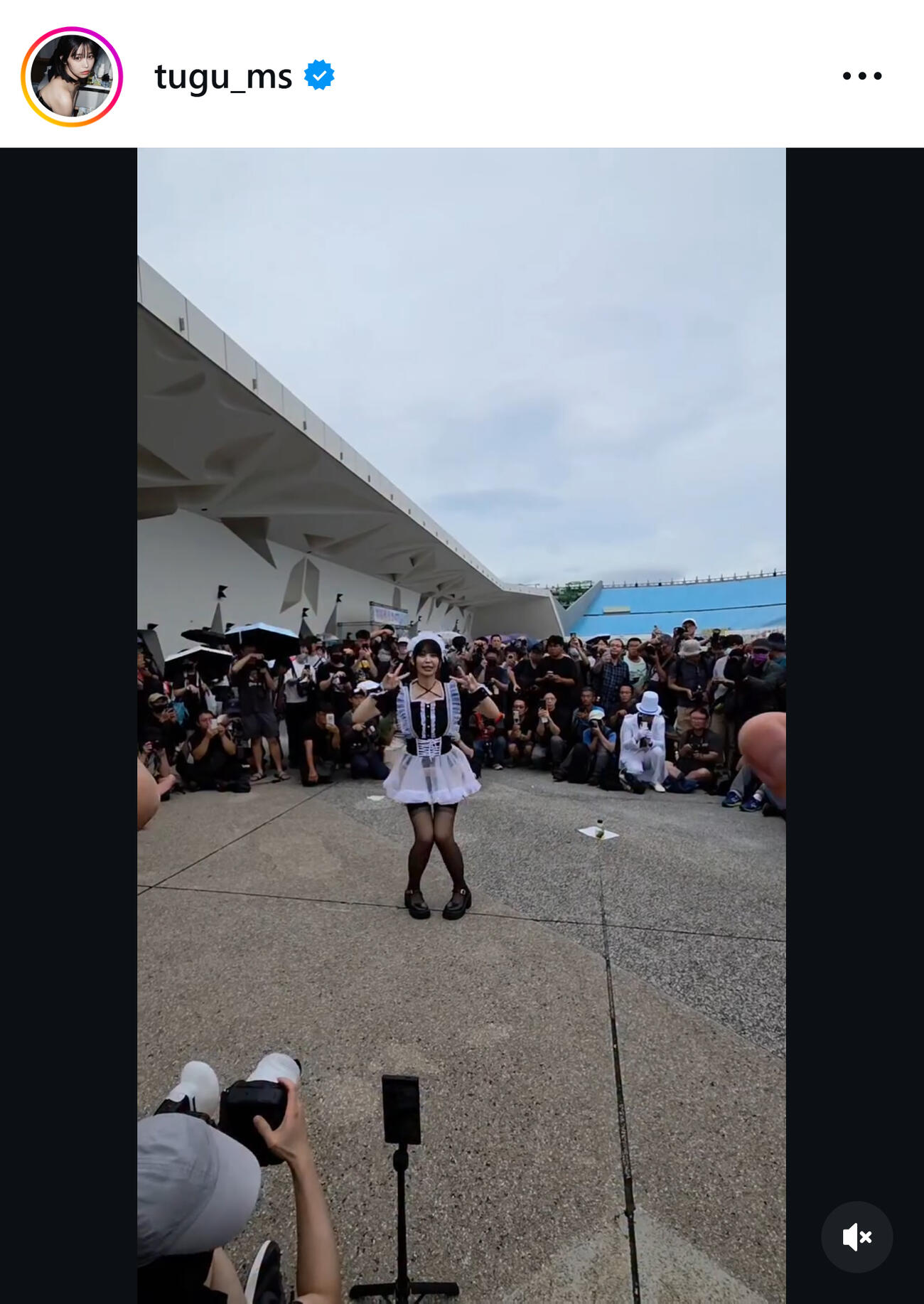 真中つぐのインスタグラムから