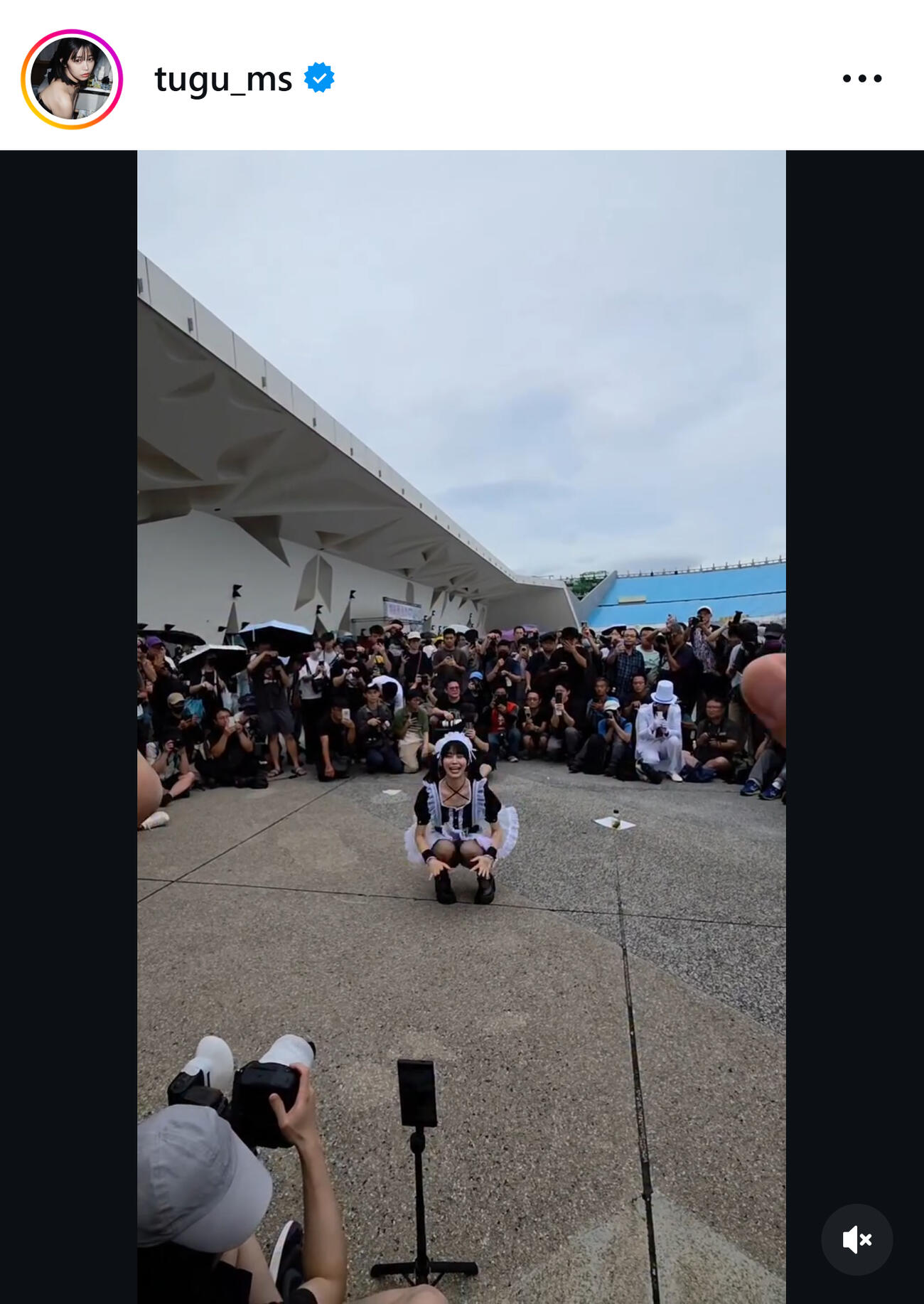 真中つぐのインスタグラムから