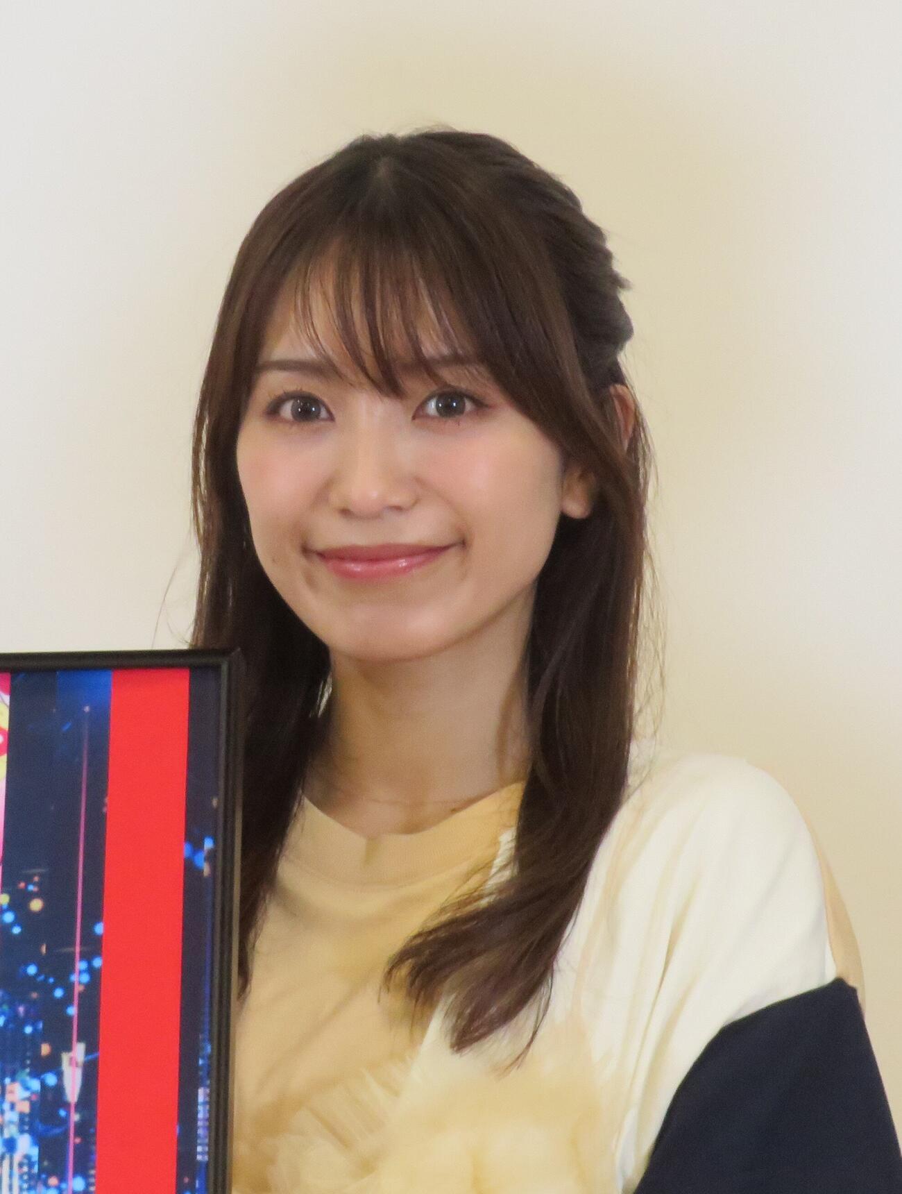 トークショーを行ったmiwa（撮影・松本久）