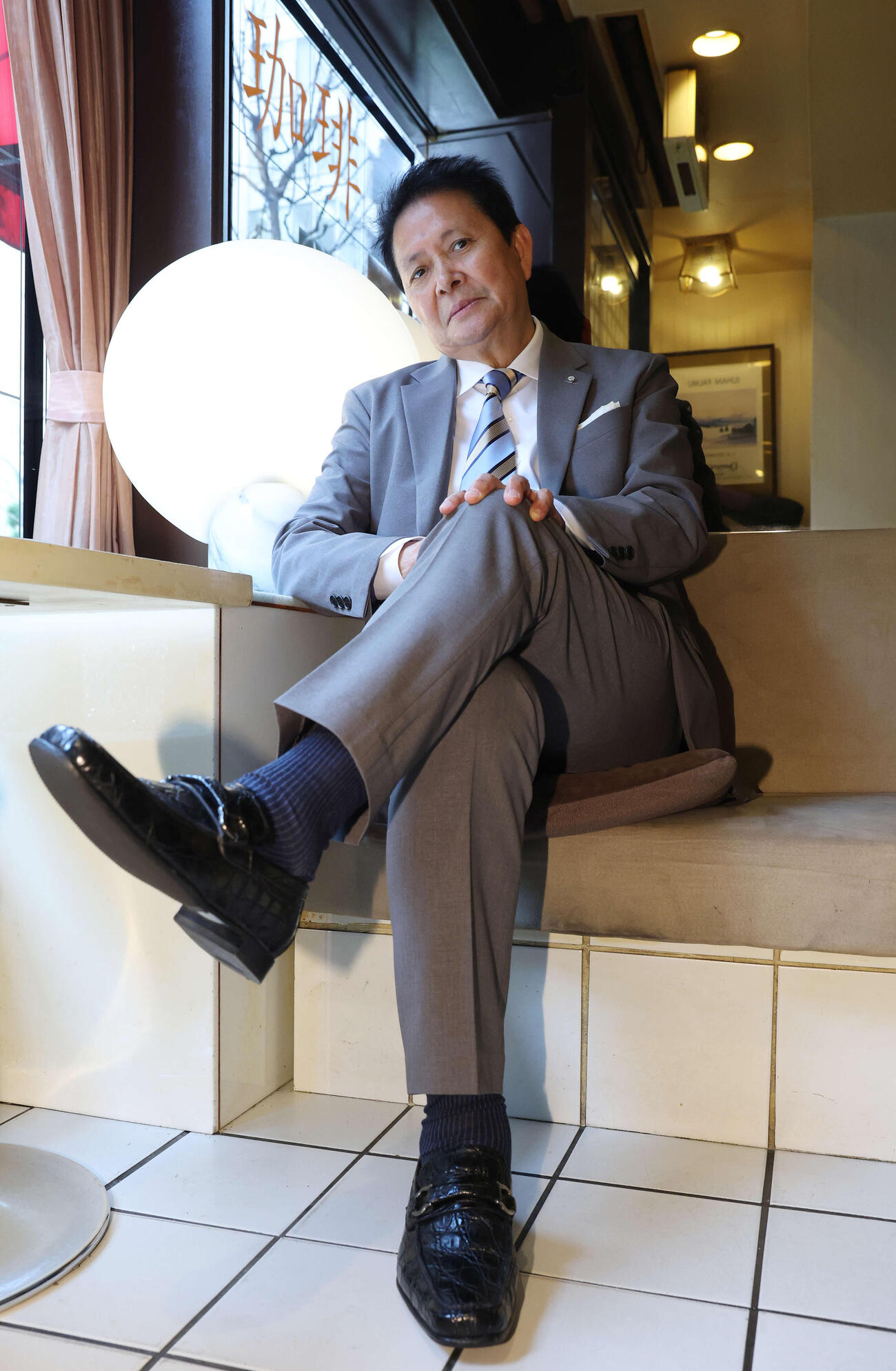 作曲家デビュー60周年を迎えた浜圭介さん（撮影・宮地輝）