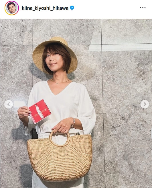 氷川きよしのインスタグラムから