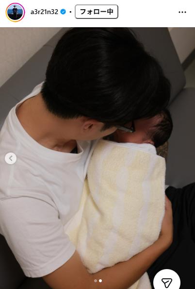 「うるしやま家」の長男・葵さんのインスタグラムから