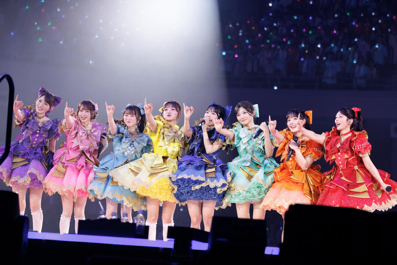 武道館公演を行ったCUTIE STREET（ヨシモリユウナ氏撮影）