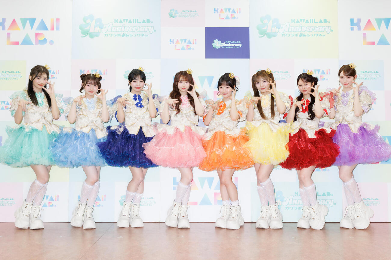 初の日本武道館公演を行ったCUTIE STREET（ヨシモリユウナ氏撮影）