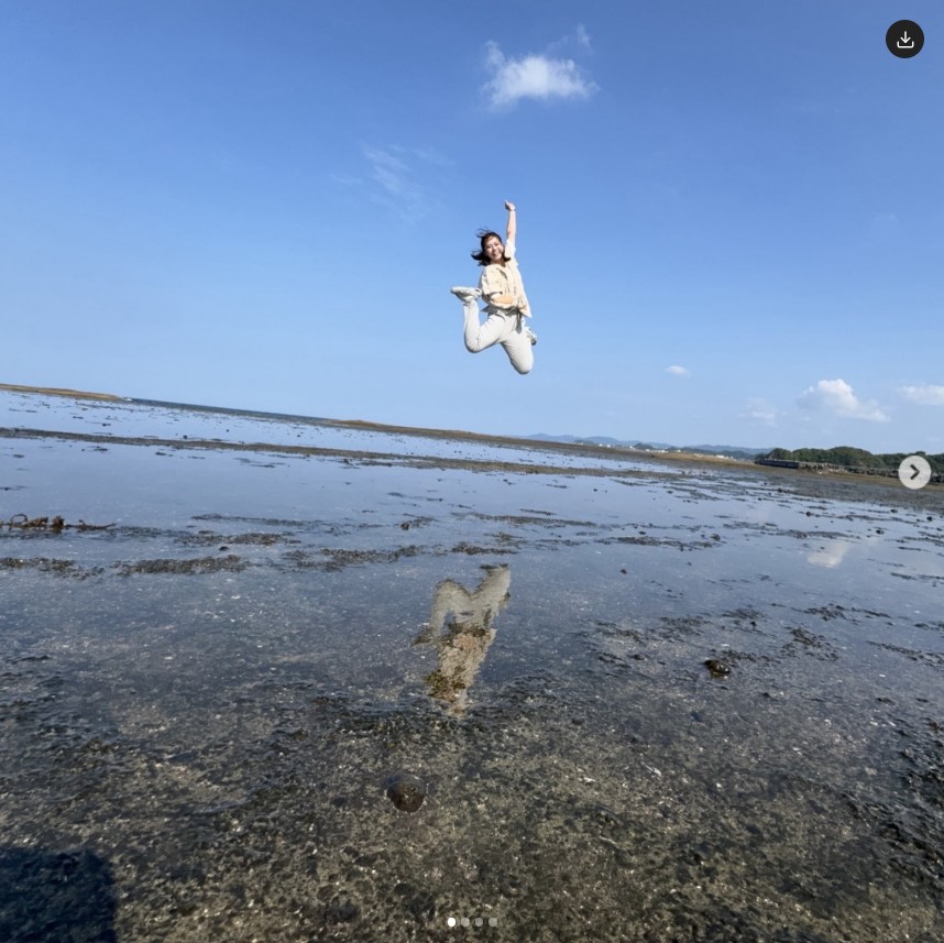 増田陽名アナウンサーのインスタグラムから