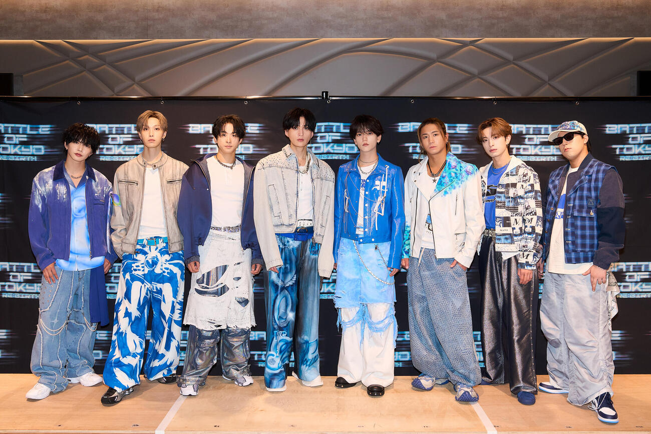 「BATTLE OF TOKYO～RE：BIRTH～」最終公演に出演したFANTASTICS