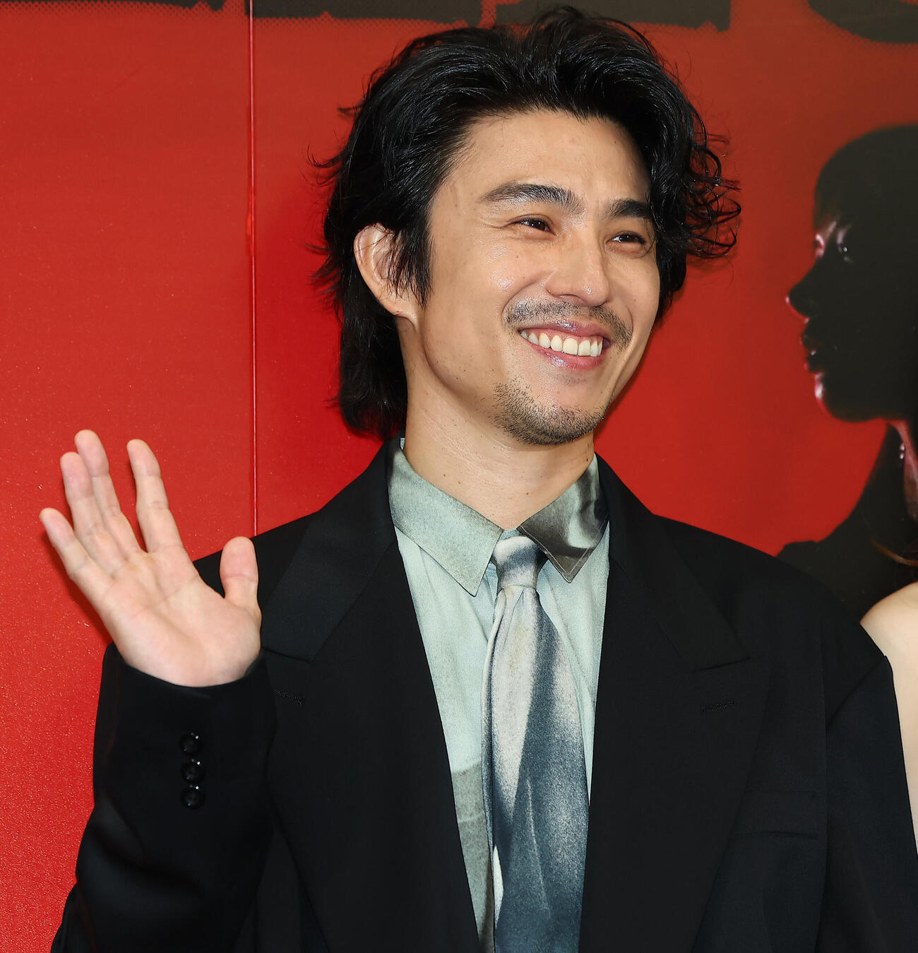 詩と音楽の光景「エレクトラ」の会見に登場した中尾明慶（撮影・野上伸悟）