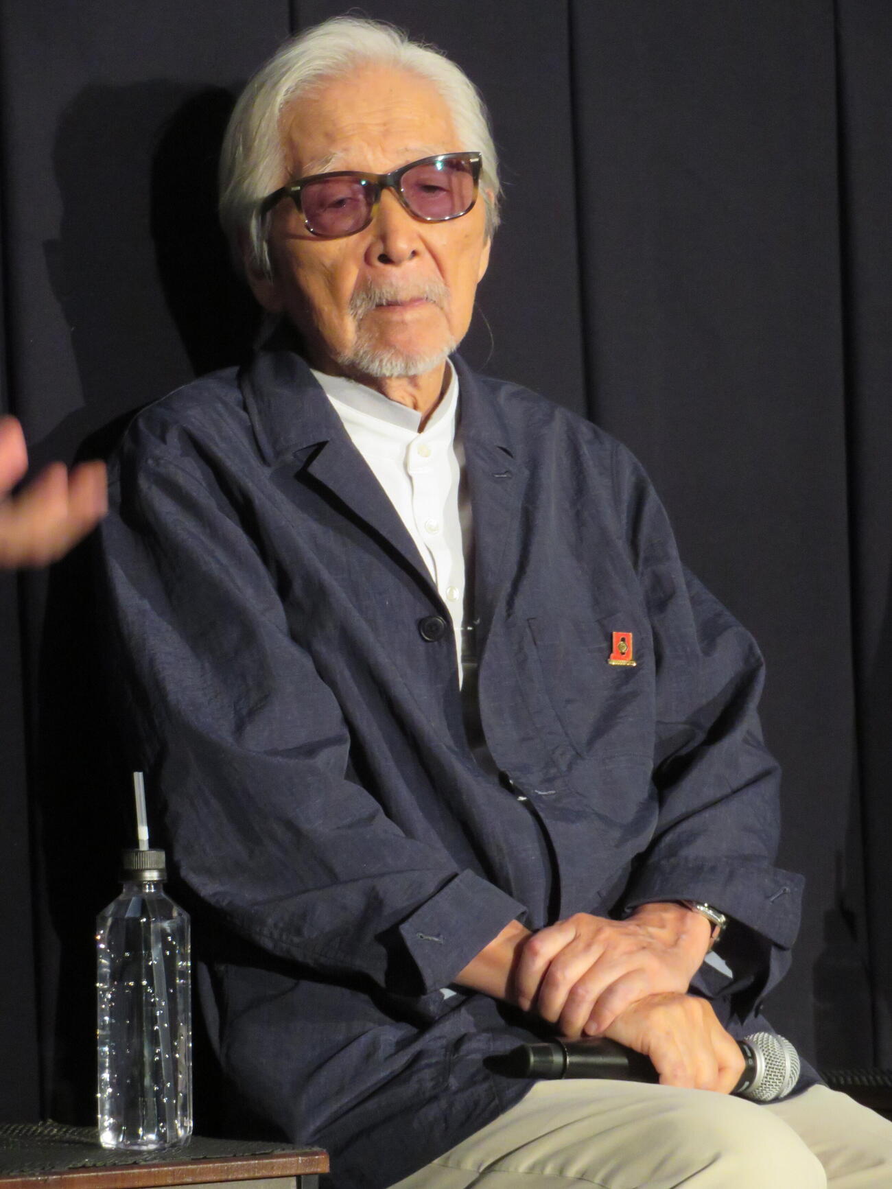 「男はつらいよ」ファン感謝祭イベントに出席した山田洋次監督（撮影・村上幸将）
