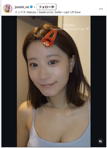 上西怜のインスタグラムから