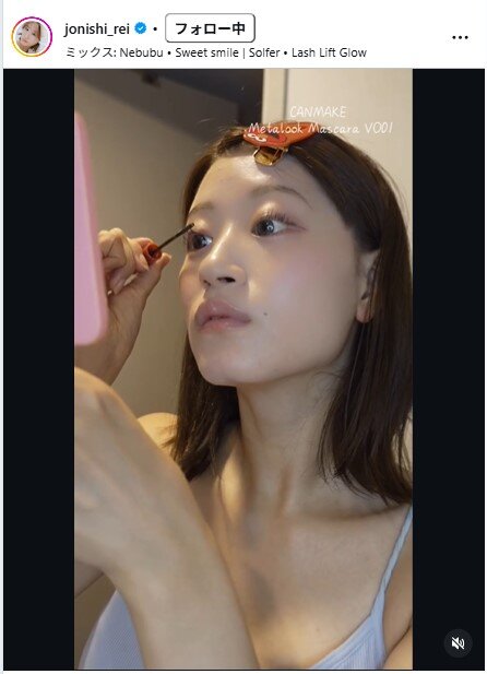 上西怜のインスタグラムから