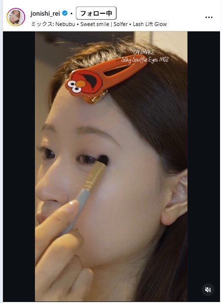 上西怜のインスタグラムから