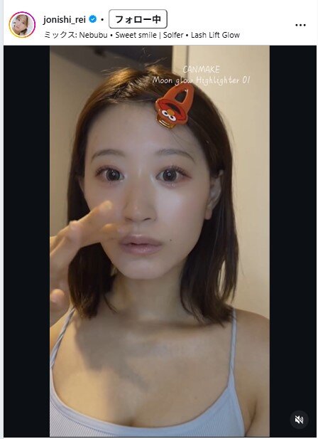 上西怜のインスタグラムから