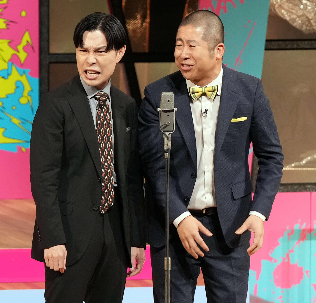 ハライチの岩井勇気（左）と澤部佑（2025年6月撮影）