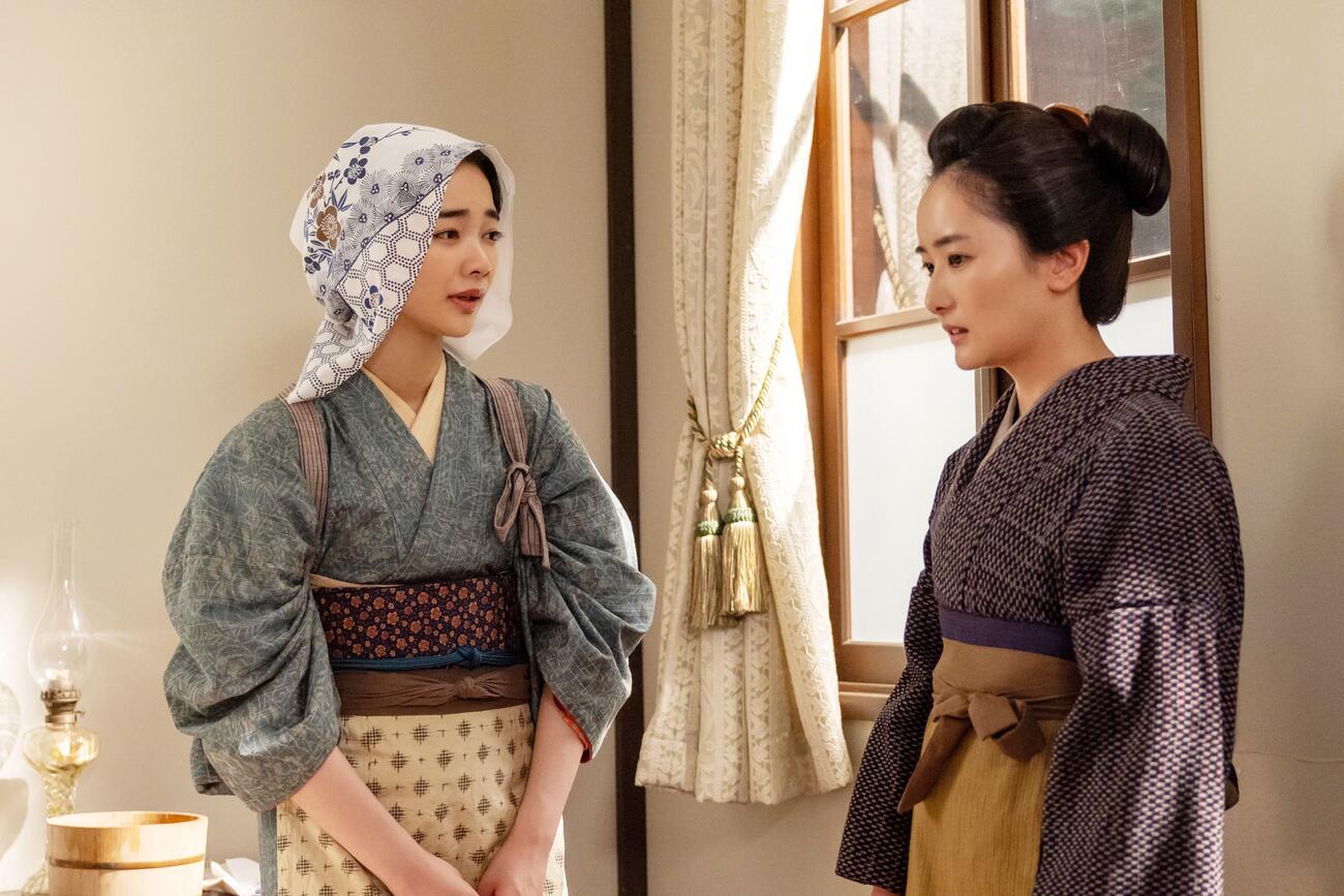 NHK連続テレビ小説「風、薫る」の1場面（C）NHK