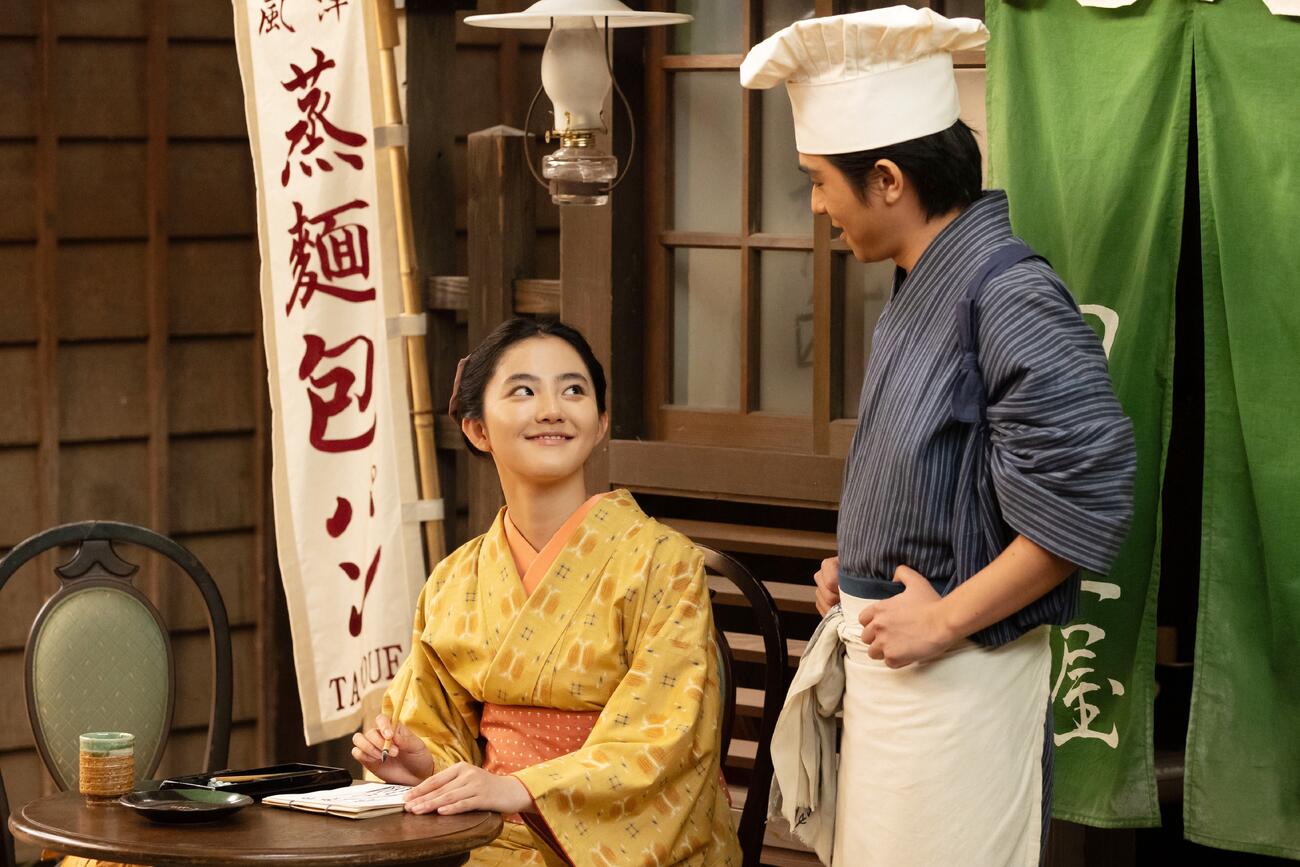 NHK連続テレビ小説「風、薫る」の1場面（C）NHK