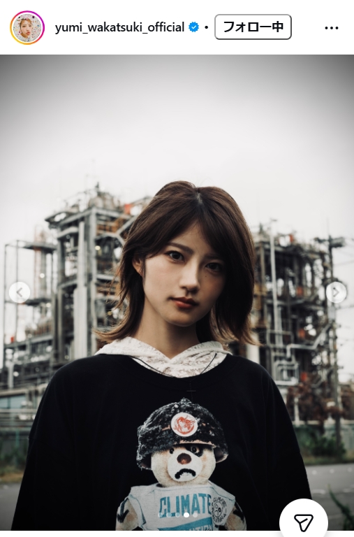 若月佑美のインスタグラムから