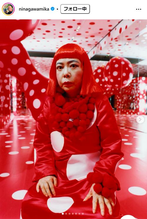 蜷川実花氏のインスタグラムから