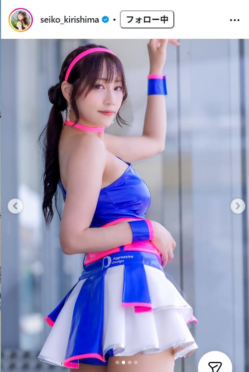 霧島聖子のインスタグラムから