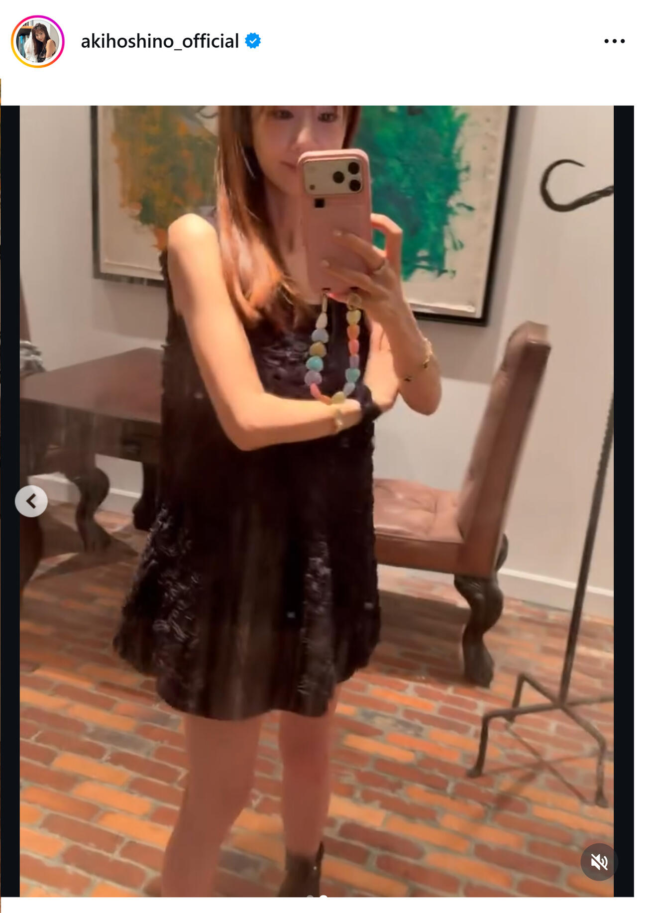 ほしのあきのインスタグラムから