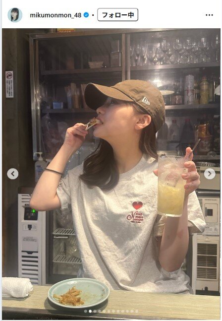田中美久のインスタグラムから