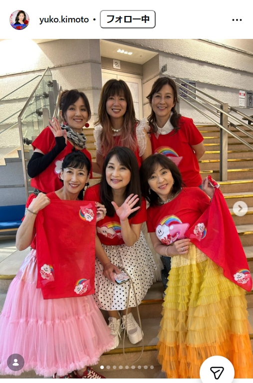 木元ゆうこのインスタグラムから