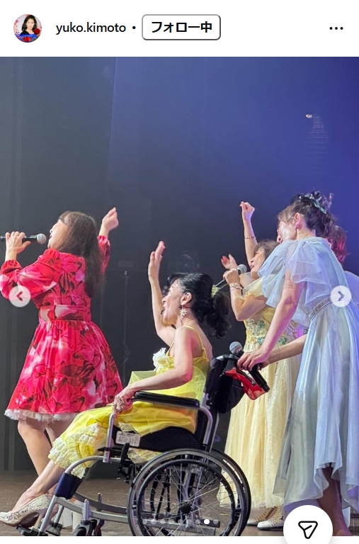 木元ゆうこのインスタグラムから