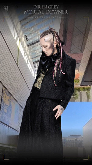 東京湾に出現するDIR EN GREYのAR
