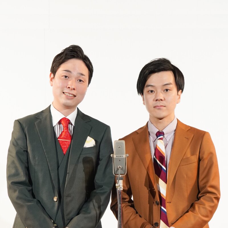ストレッチーズの福島敏貴（左）と高木貫太